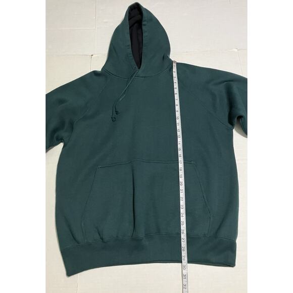 Mens Northwest Territory Pullover Hooded Sweatshirt w Pocket Forest Green XL - Picture 9 of 10